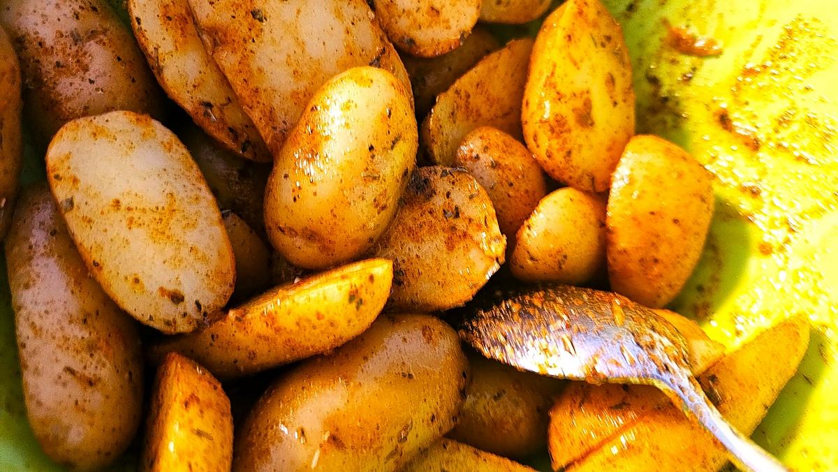 recette Pommes de terre au four croustillantes