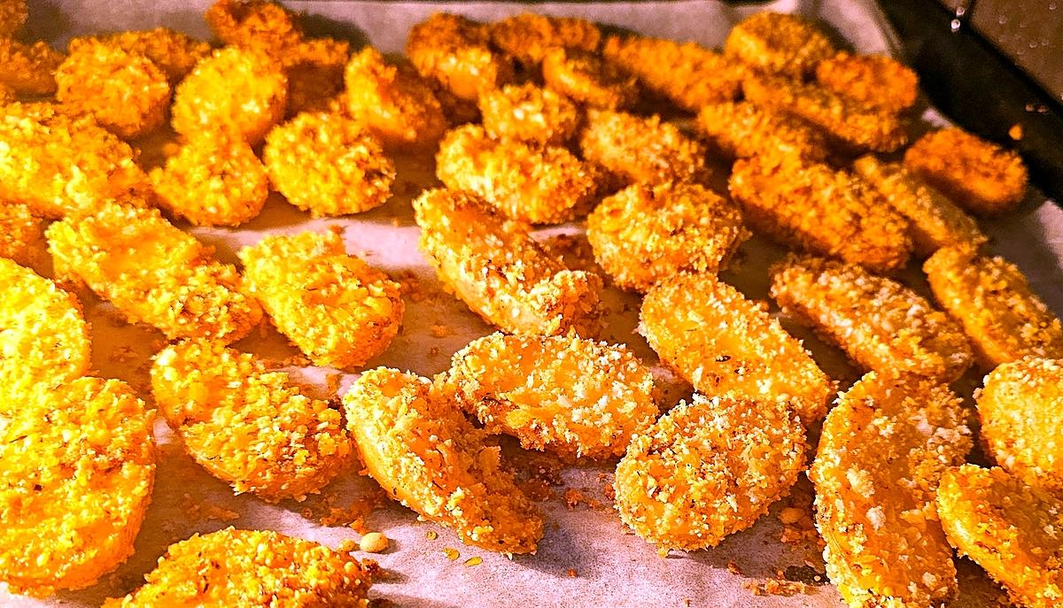 recette Pommes de terre au four croustillantes