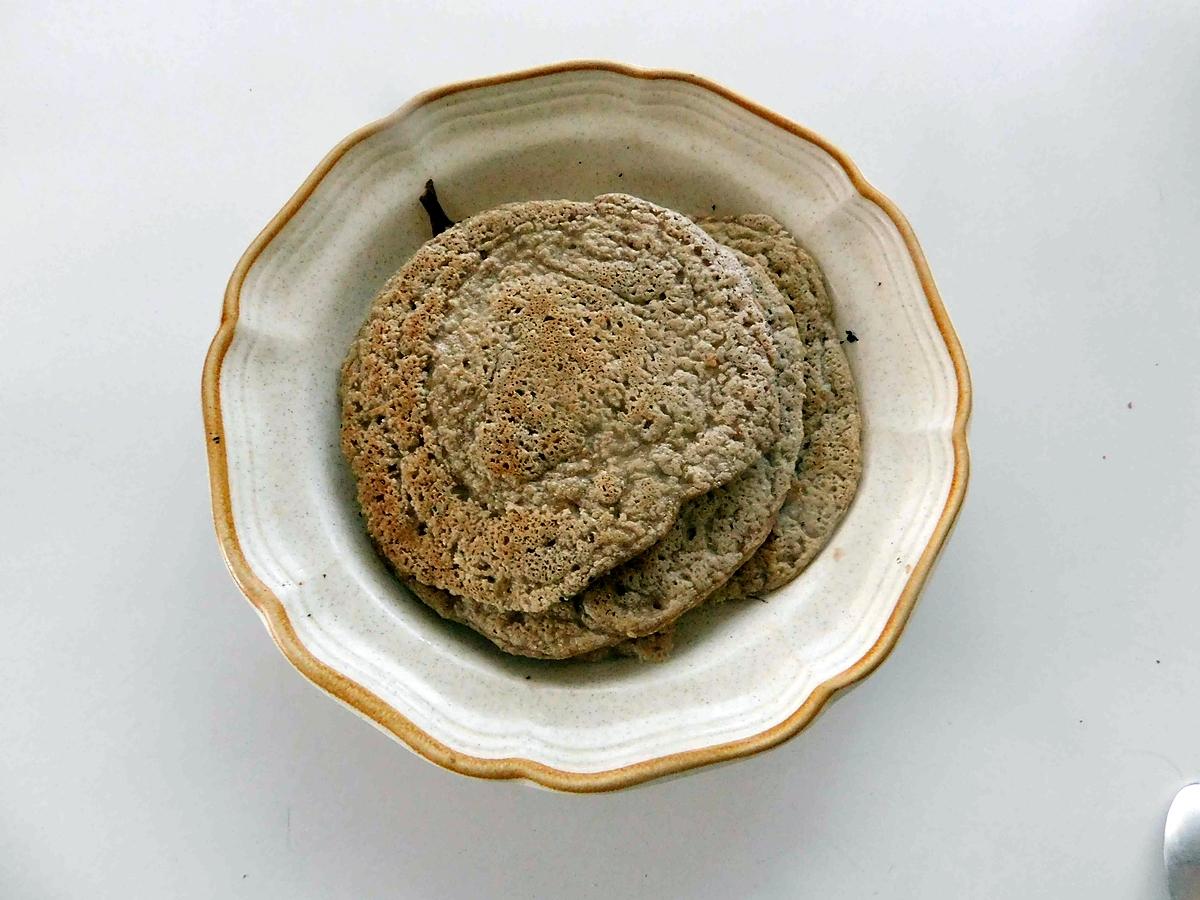 recette Crèpes de sarrasin et de légumineuses
