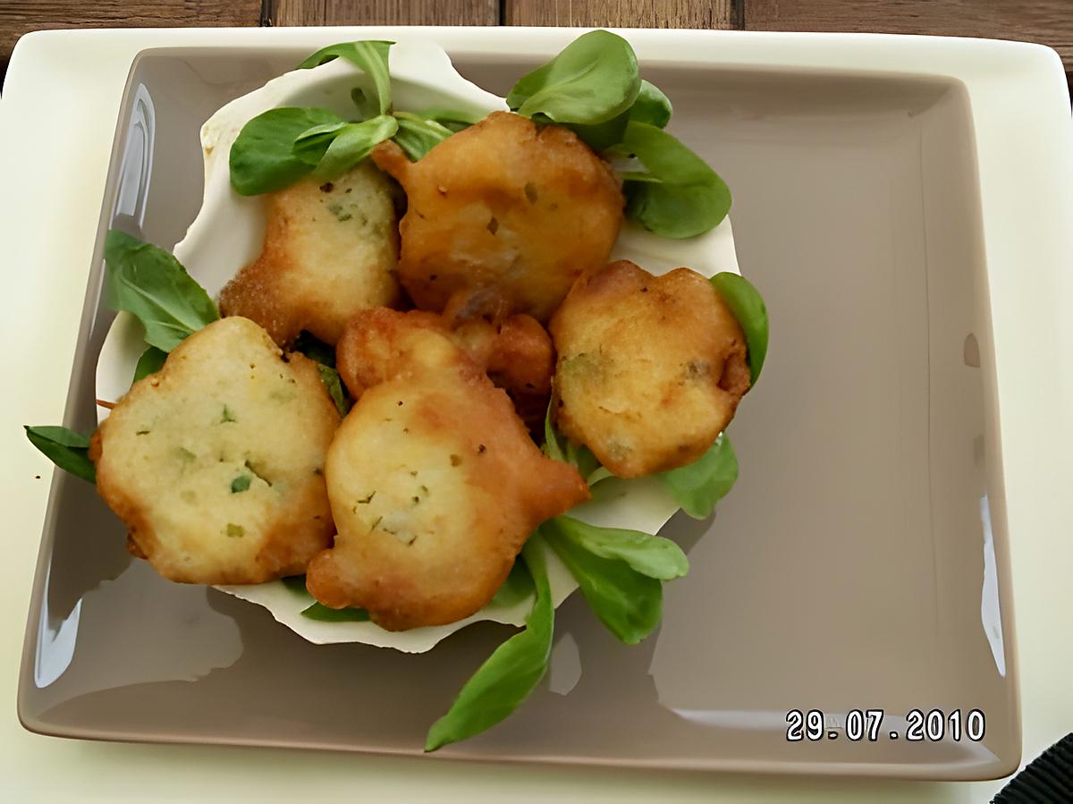 recette beignets de saint jacques