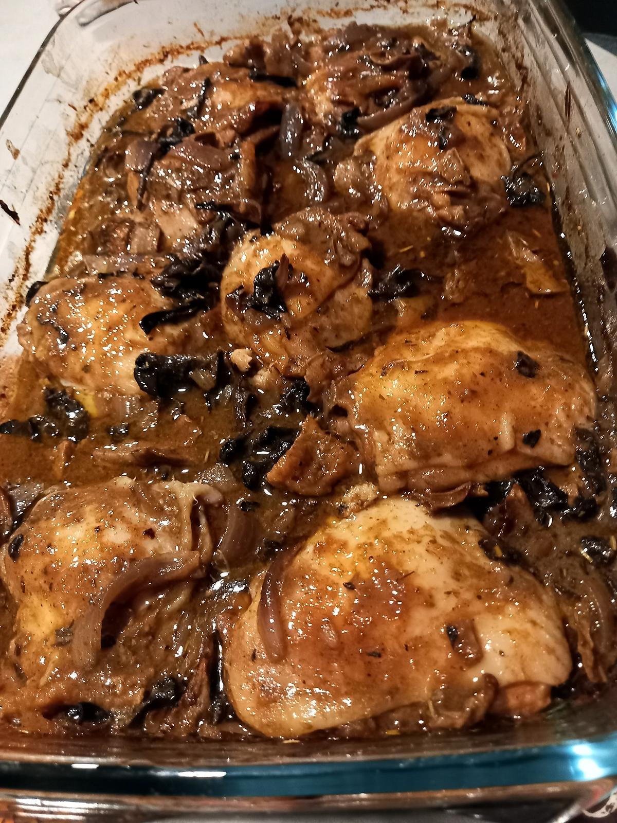 recette Poulet sauce champignons