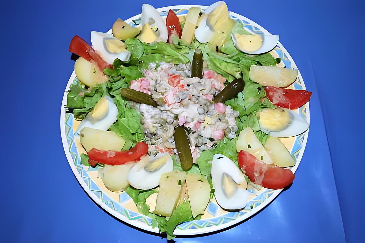 recette salade russe