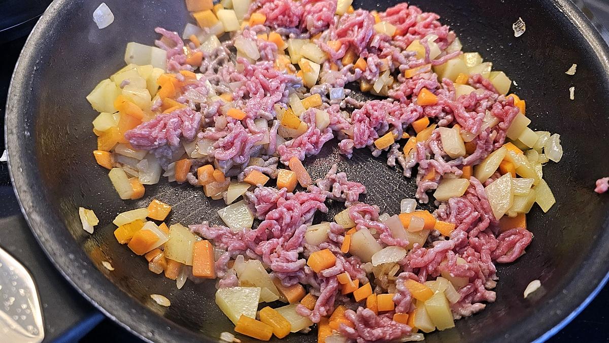 recette Samoussa haché de bœuf ,pommes de terre et légumes