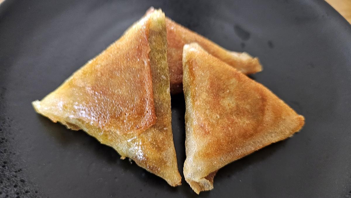 recette Samoussa haché de bœuf ,pommes de terre et légumes