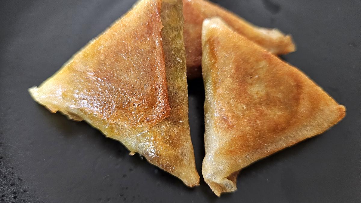 recette Samoussa haché de bœuf ,pommes de terre et légumes