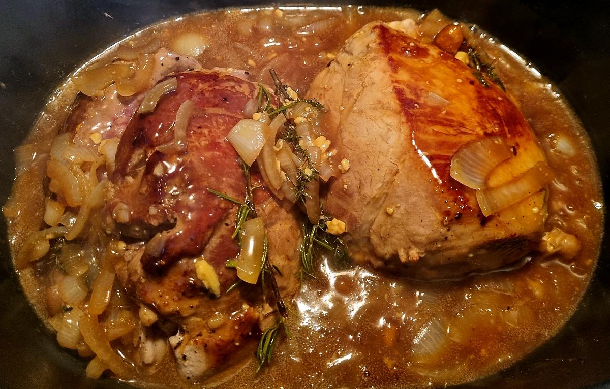 recette Le cochon confit qui fond en bouche