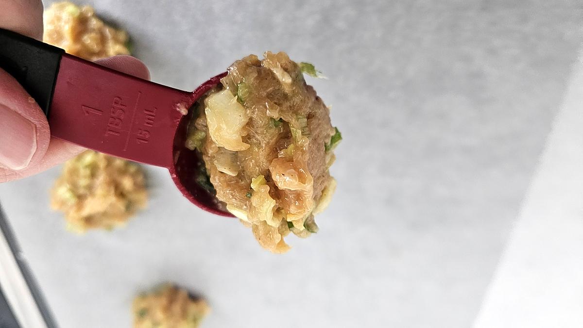 recette Raviolis croustillants au poulet (inspiré par cooking Morgan)