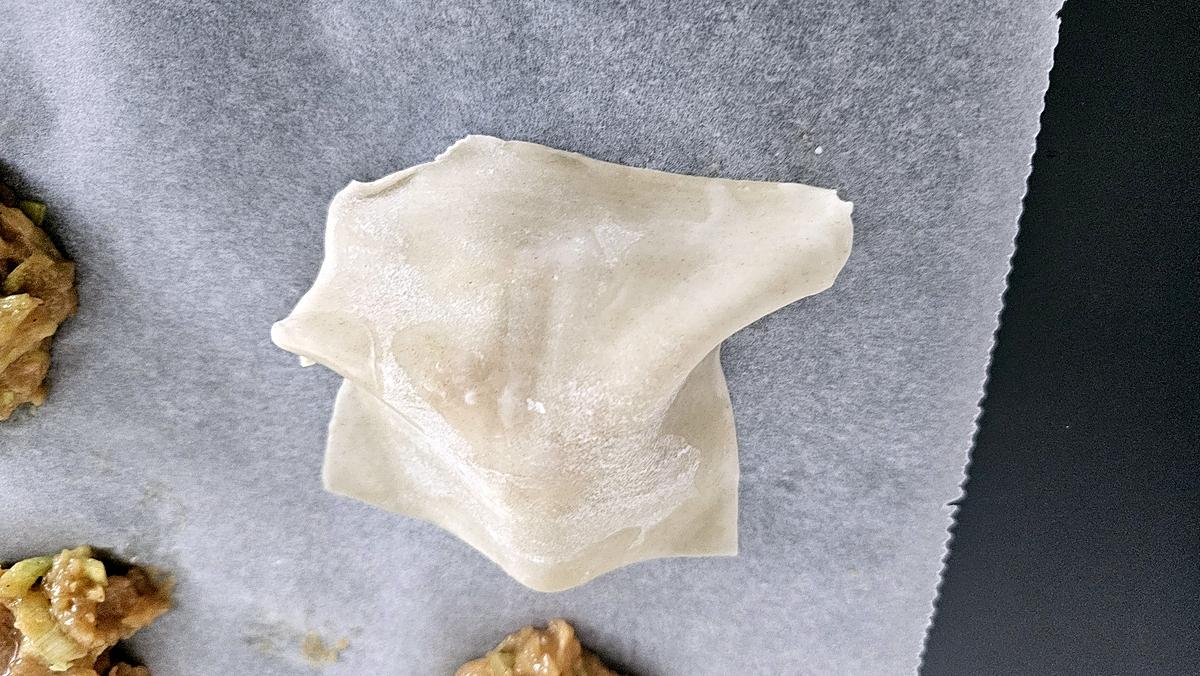 recette Raviolis croustillants au poulet (inspiré par cooking Morgan)