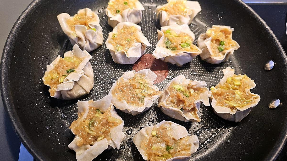 recette Raviolis croustillants au poulet (inspiré par cooking Morgan)