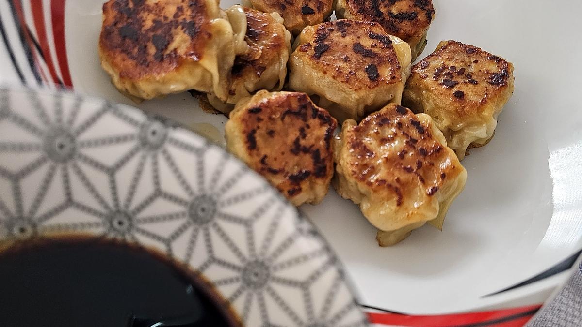 recette Raviolis croustillants au poulet (inspiré par cooking Morgan)