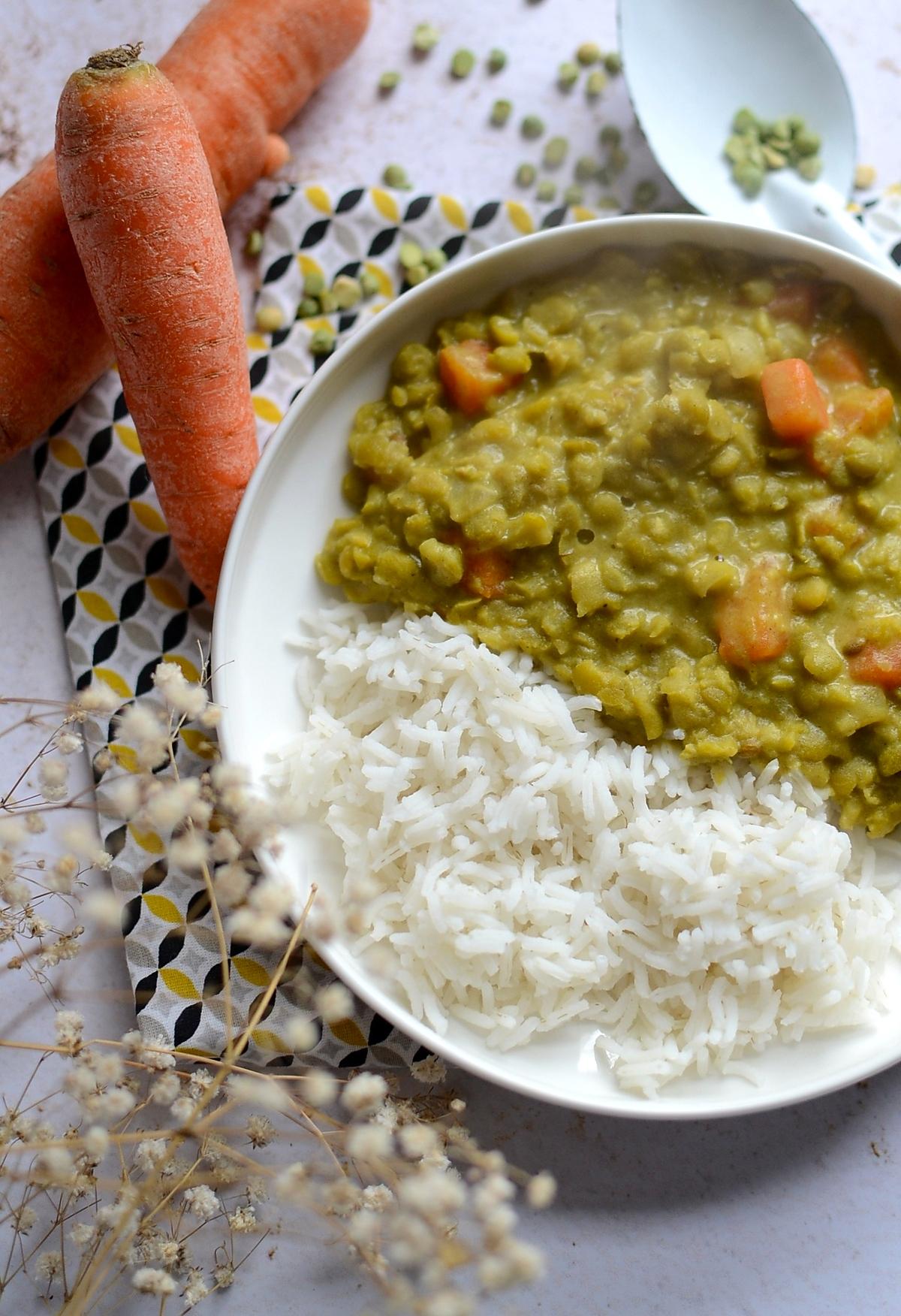 recette Dahl de pois cassés