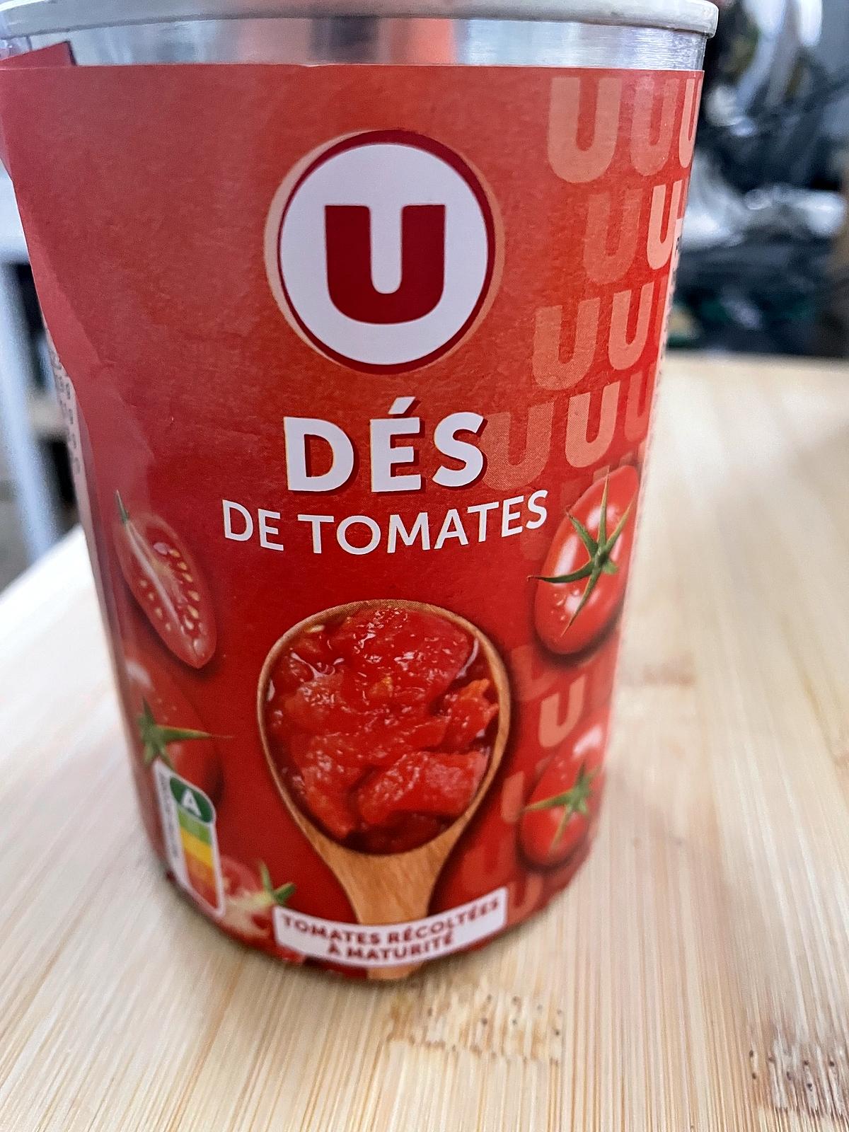 recette Chakchouka aux pois chiches