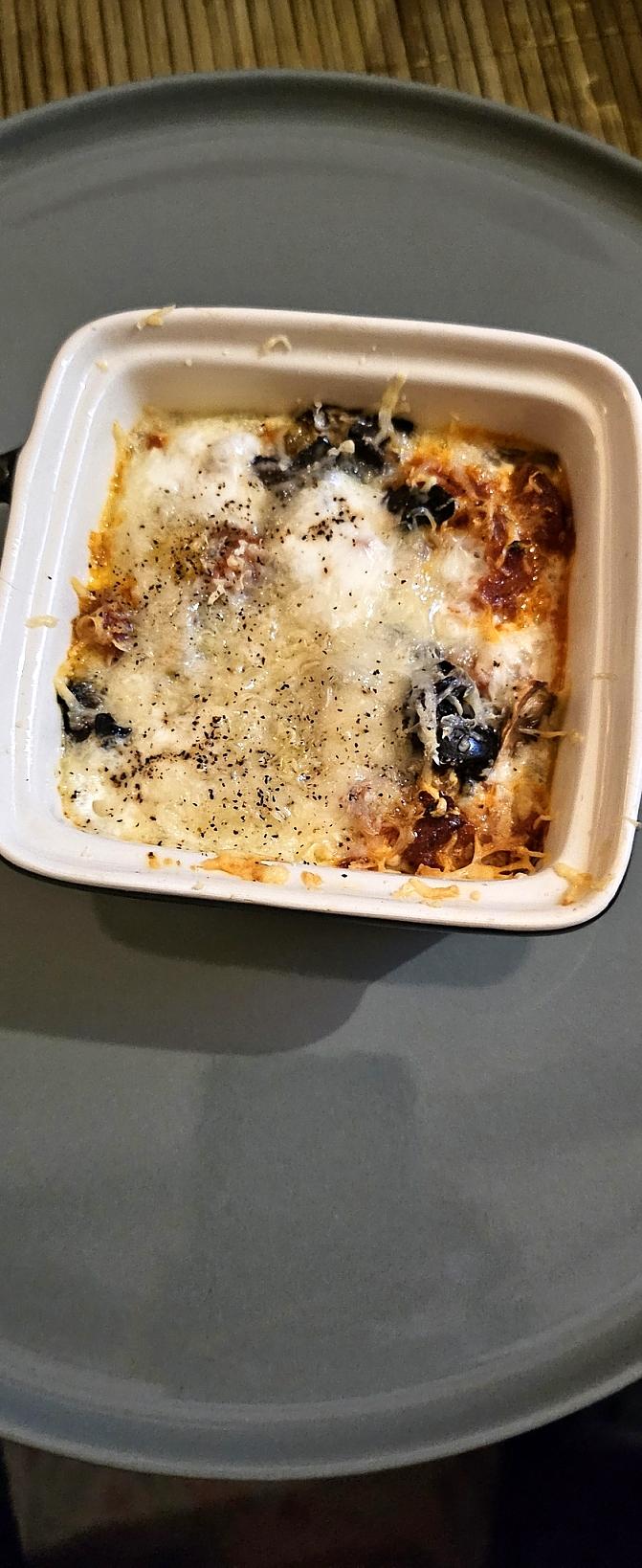 recette Oeufs cocotte au chorizo