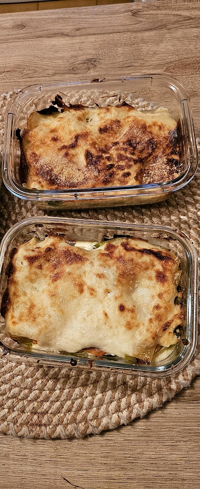 recette Lasagnes poireaux truite