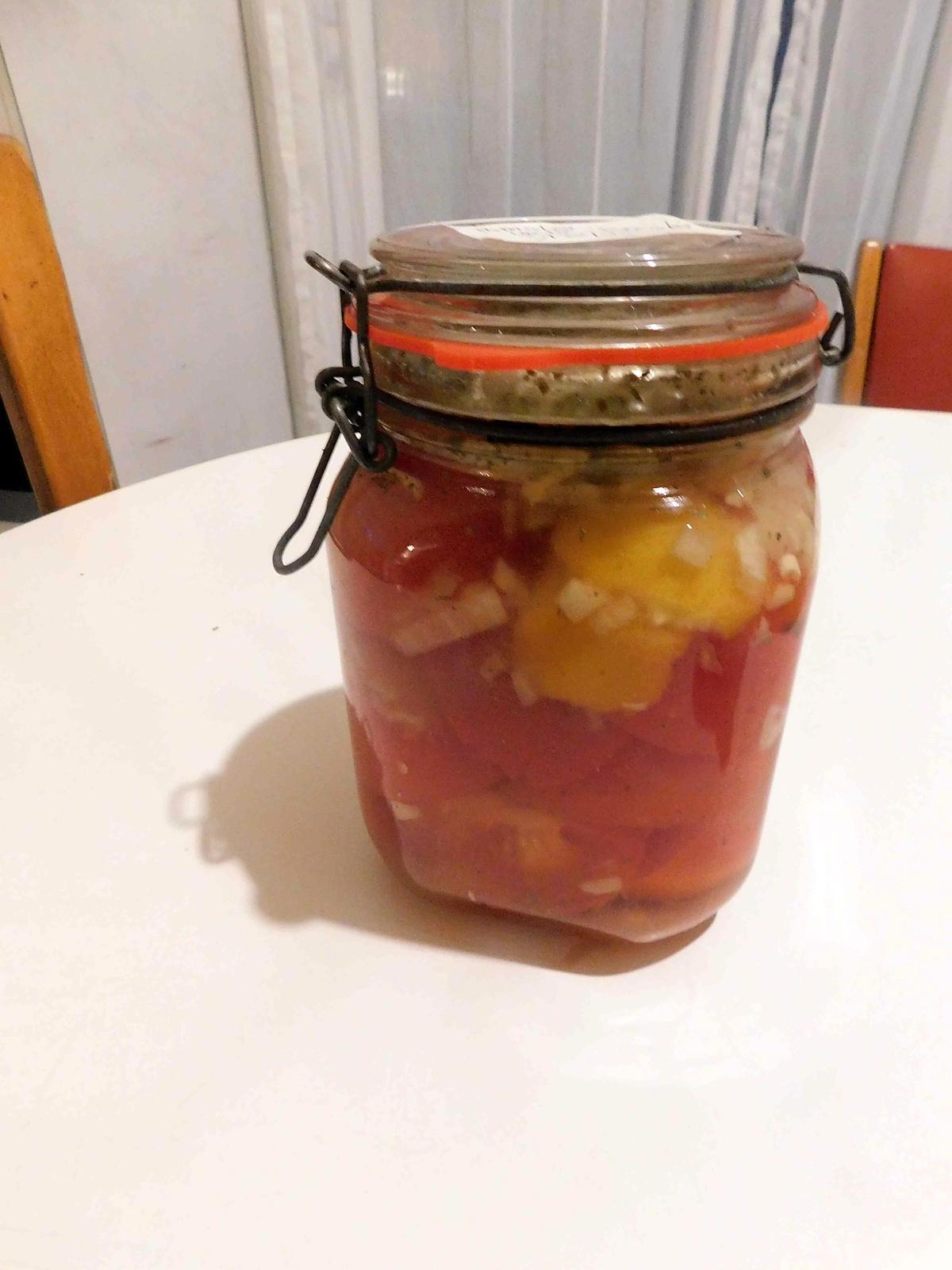 recette Tomates fermentées