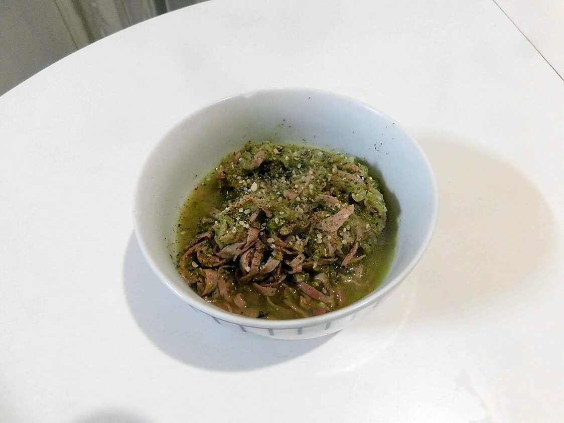 Spaghettis de courgettes