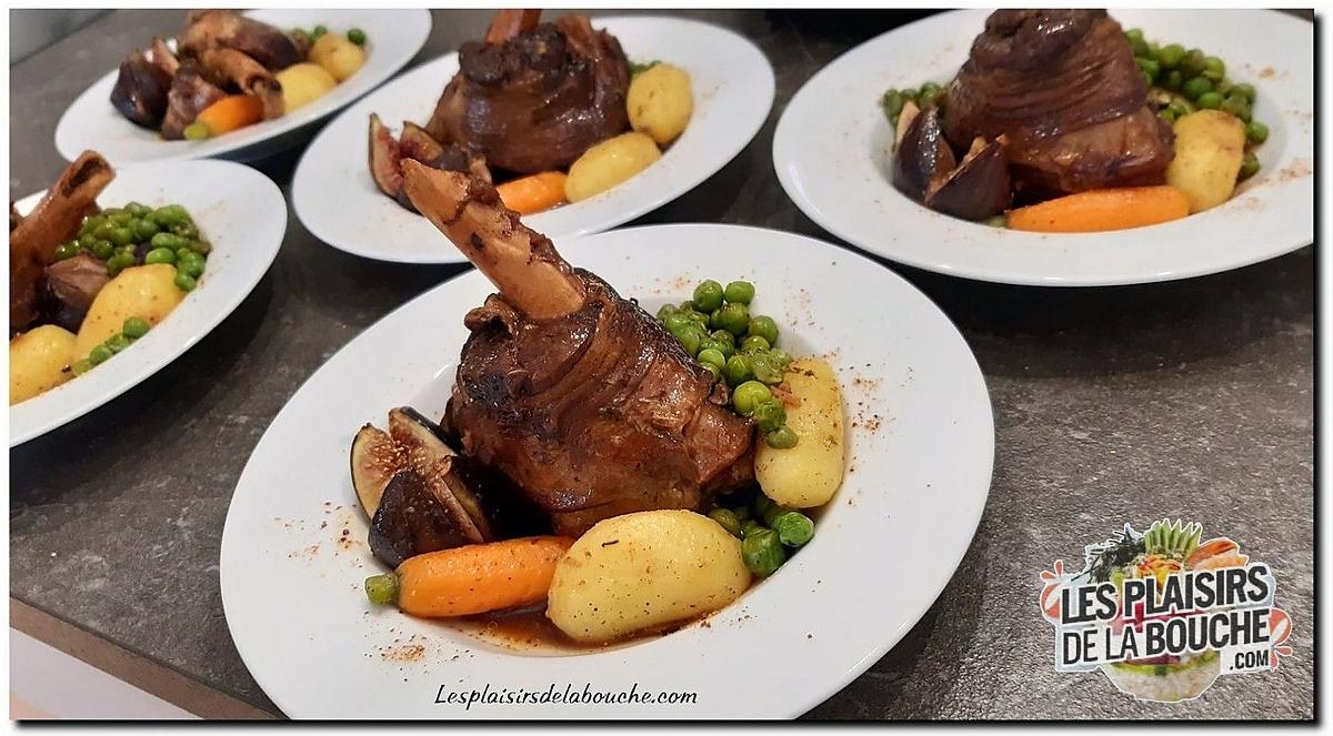 recette Souris d'agneau et ses petits légumes