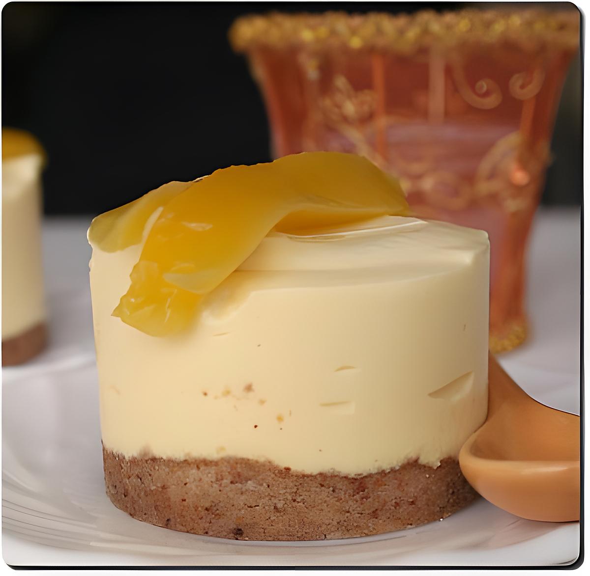 recette Entremets Semi-Glacés Mangue Agrumes