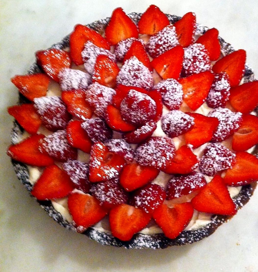 recette Tarte aux fraises