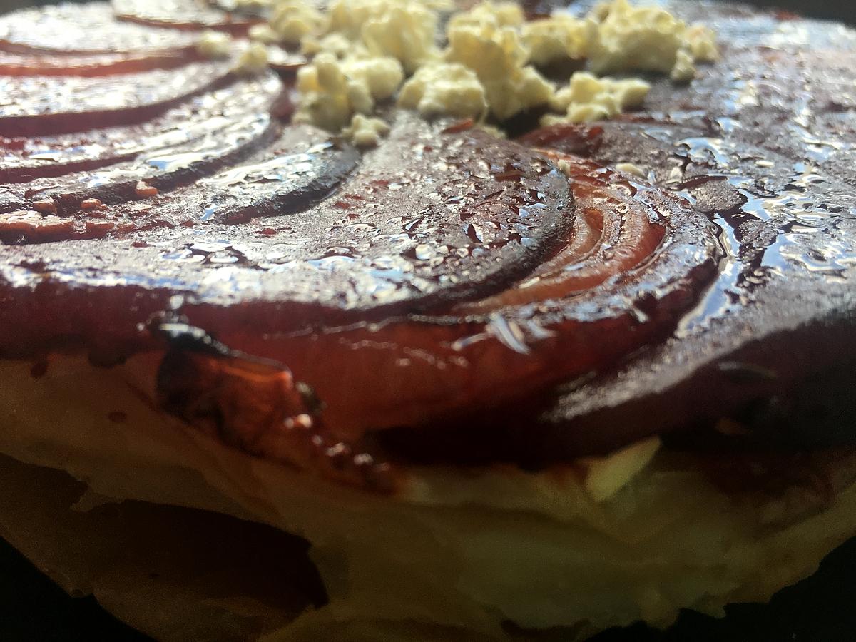 recette Tarte tatin de betteraves & feta
