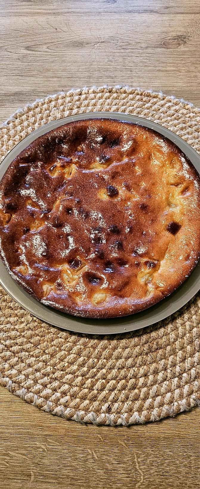 recette Gâteau léger au Skyr et aux pommes