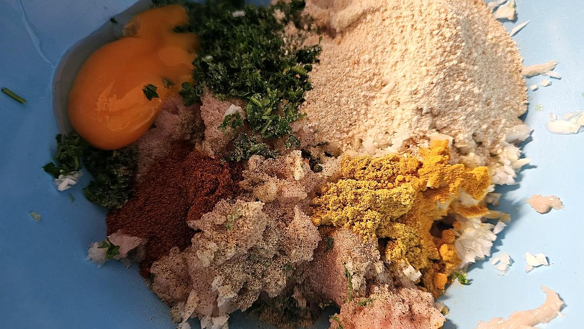 recette Boulettes de poulet au curry