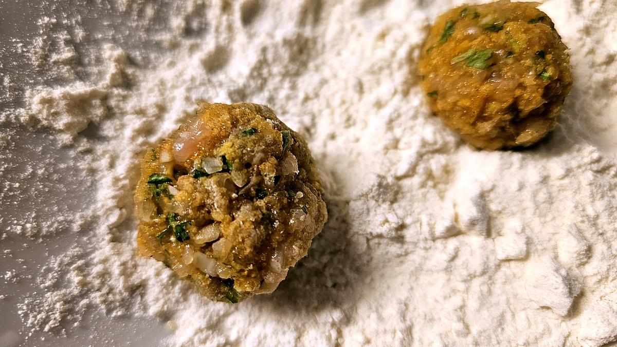 recette Boulettes de poulet au curry