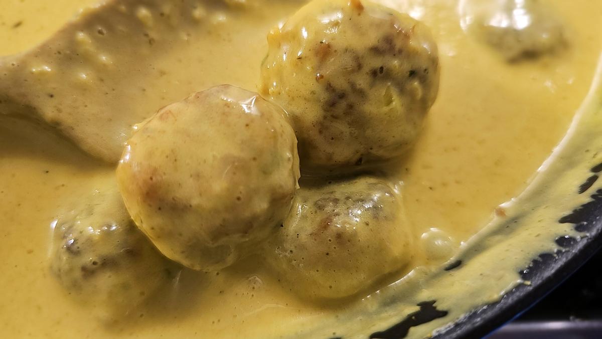 recette Boulettes de poulet au curry