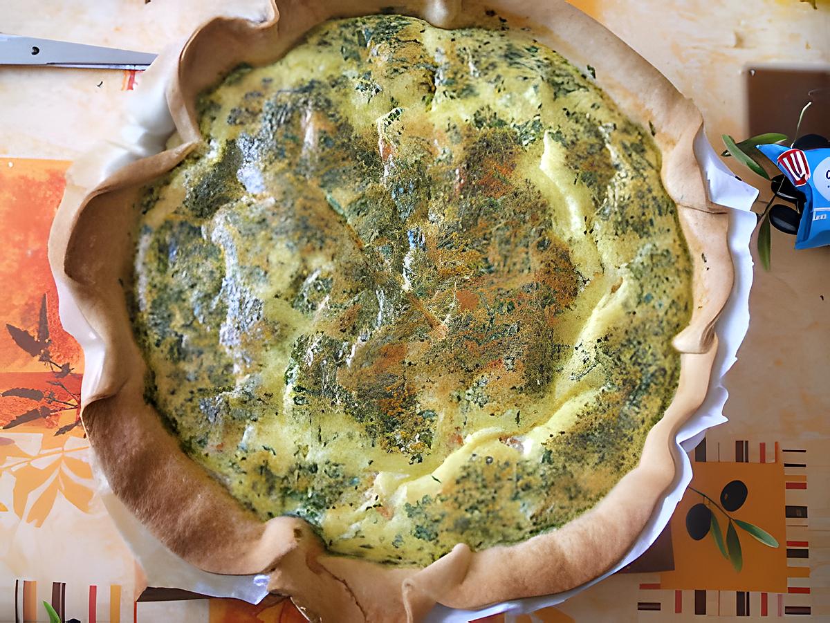 recette Quiche aux crevettes