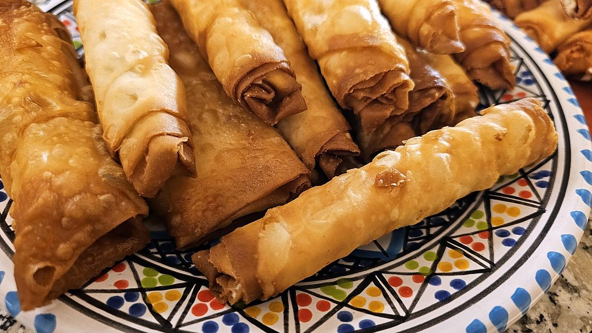 recette Cigares turcs au fromage (sigara böreği) inspirés par Fatima
