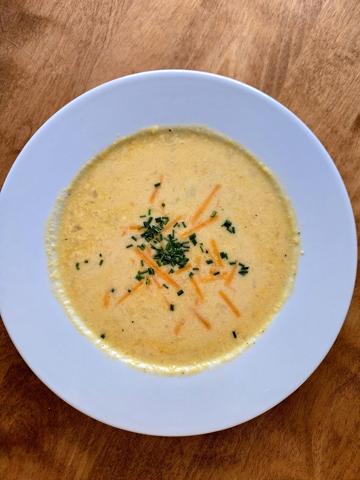 recette SCOTTISH CHEDDAR SOUP