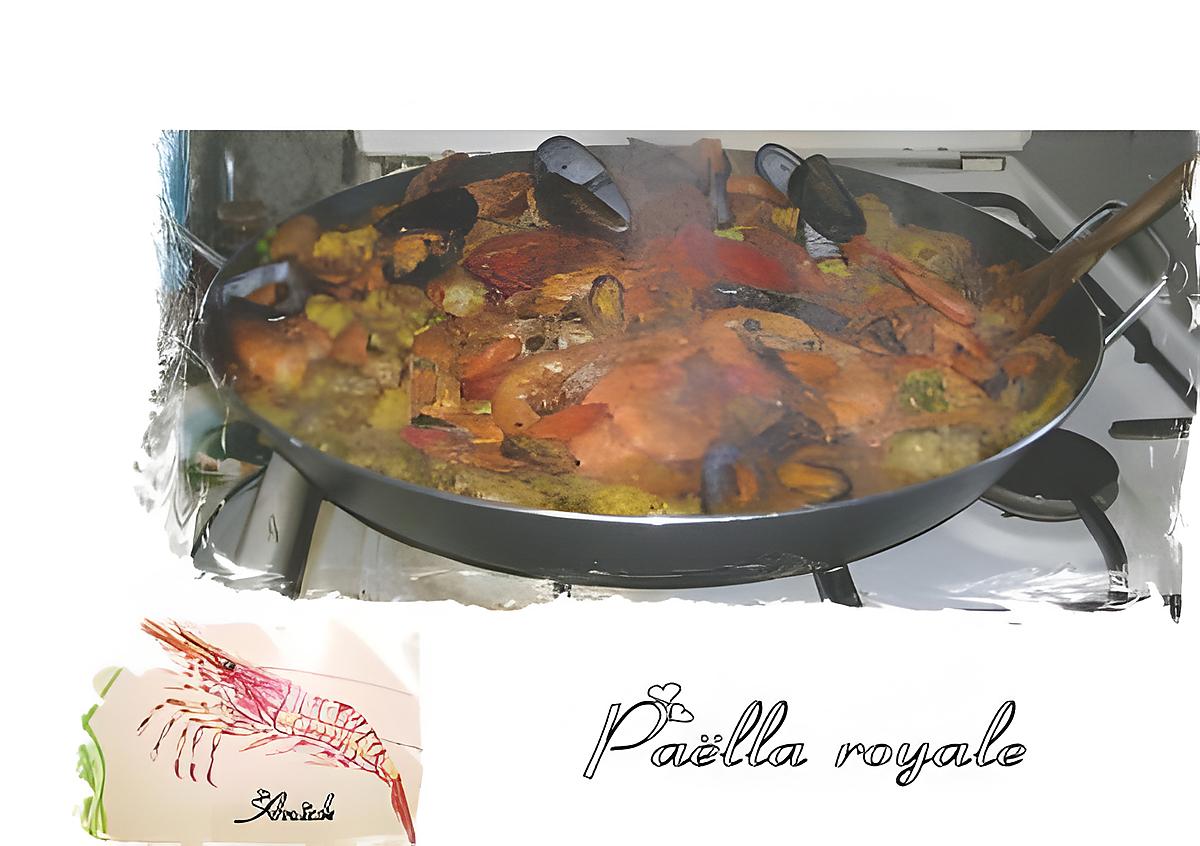 recette paëlla royale