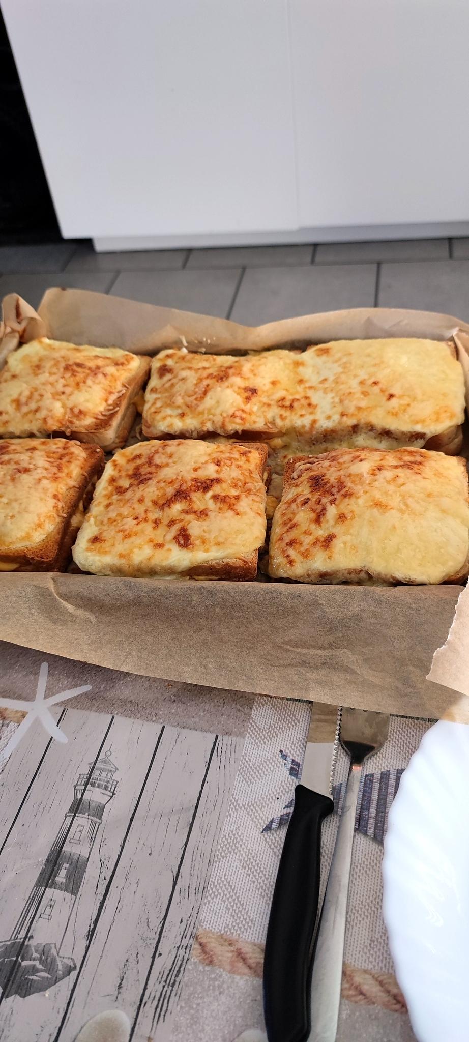 recette Croque monsieur béchamel