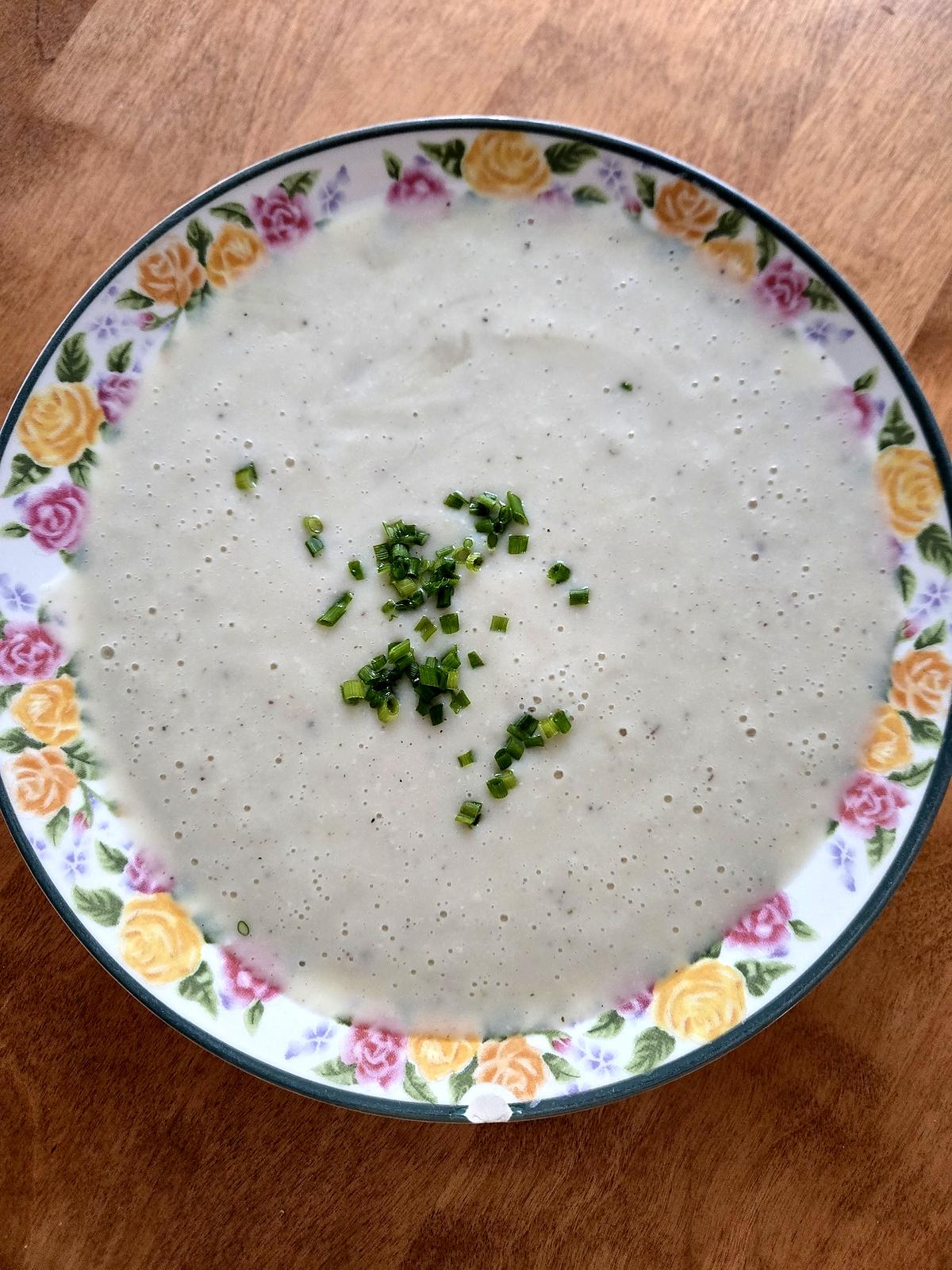 recette CRÈME DE CHOU-FLEUR À L'AUTOCUISEUR (OU PAS)