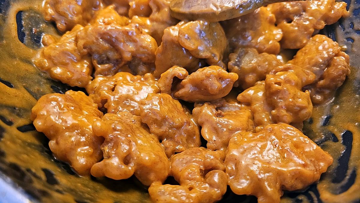 recette Beignets de poulet au curry rouge thaï (inspiré du site Riz Jaune)