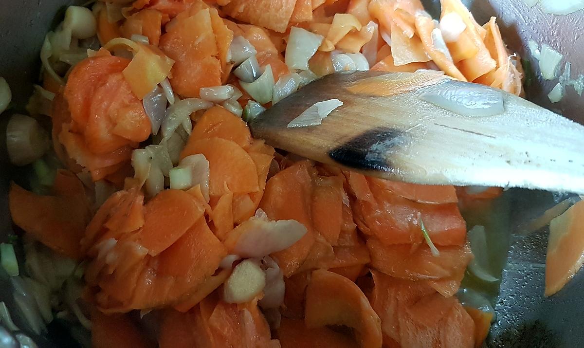recette Carottes à la crème