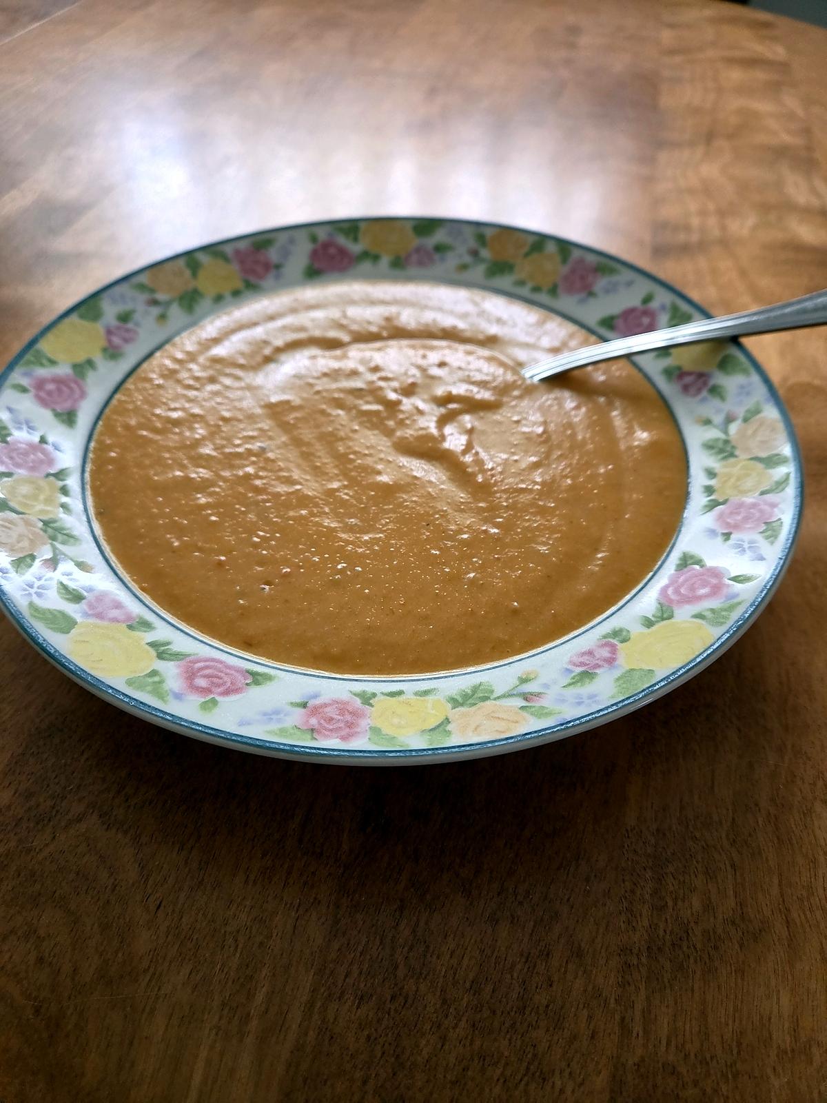 recette POTAGE DE LÉGUMES PROTÉINÉ