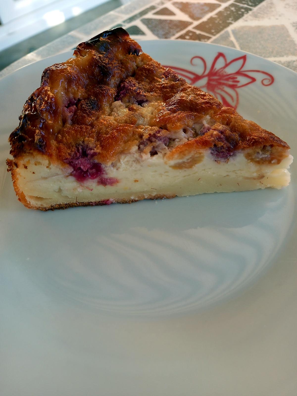 recette Clafoutis aux framboises