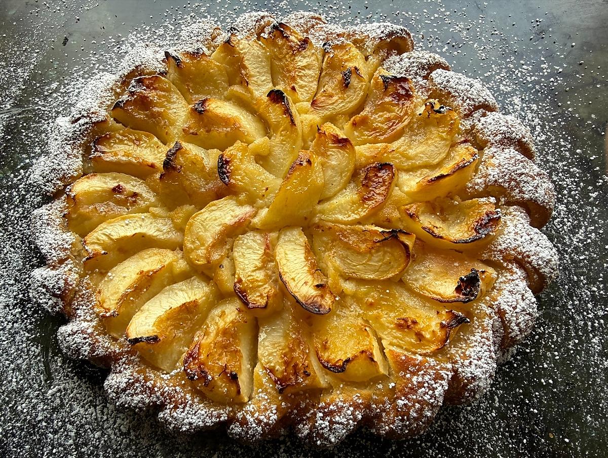 recette Tarte fine aux nectarines blanches