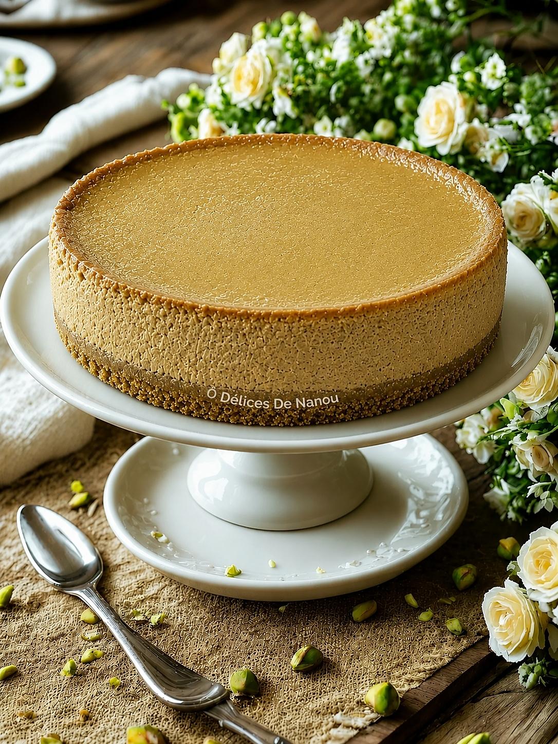 recette Cheesecake pistache avec cuisson