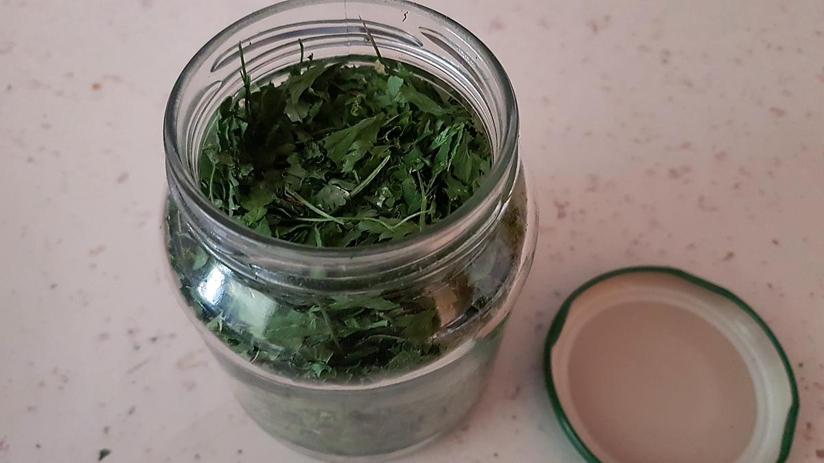 recette Faire sécher les fines herbes