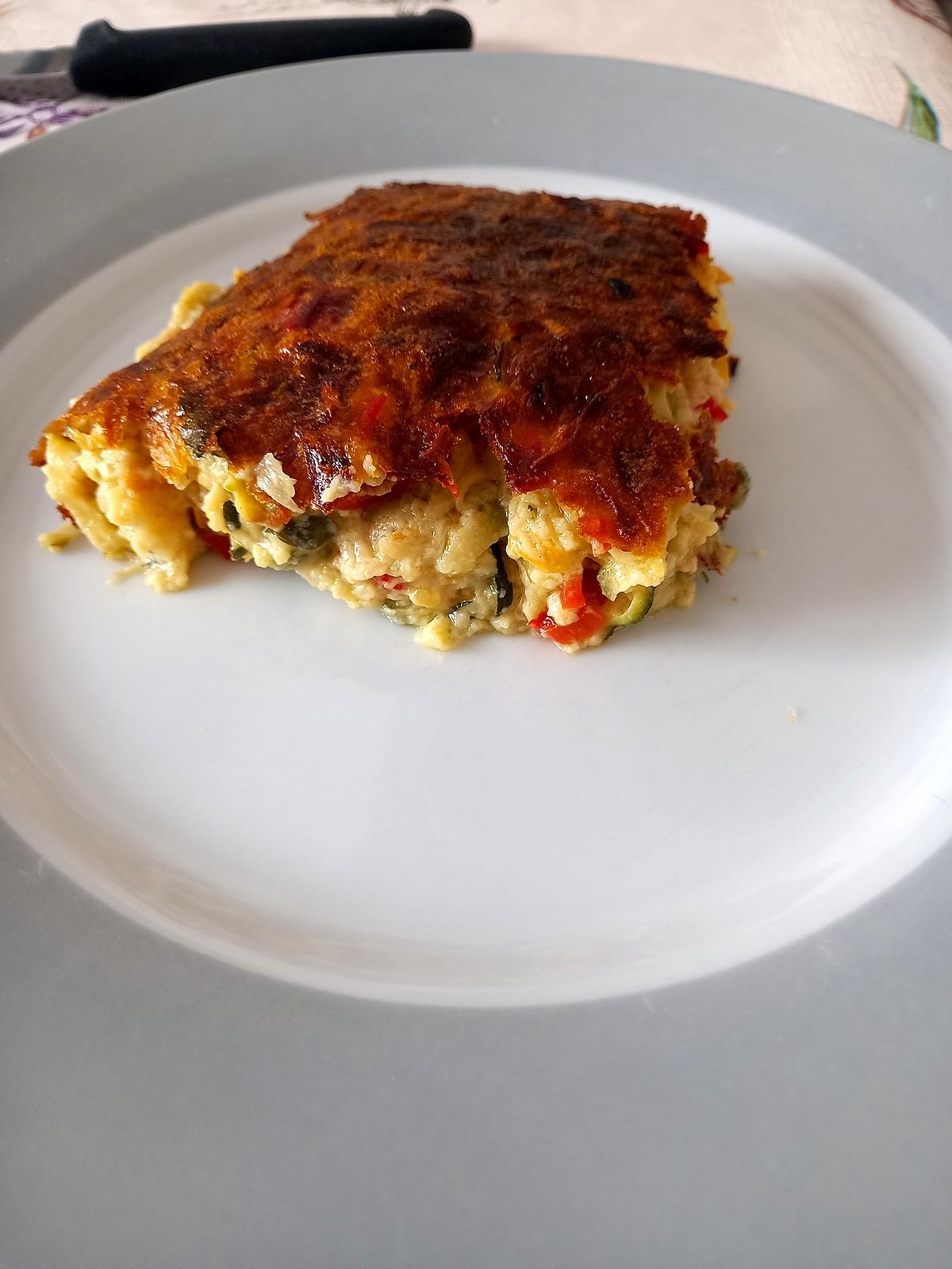 recette Clafoutis aux légumes du soleil