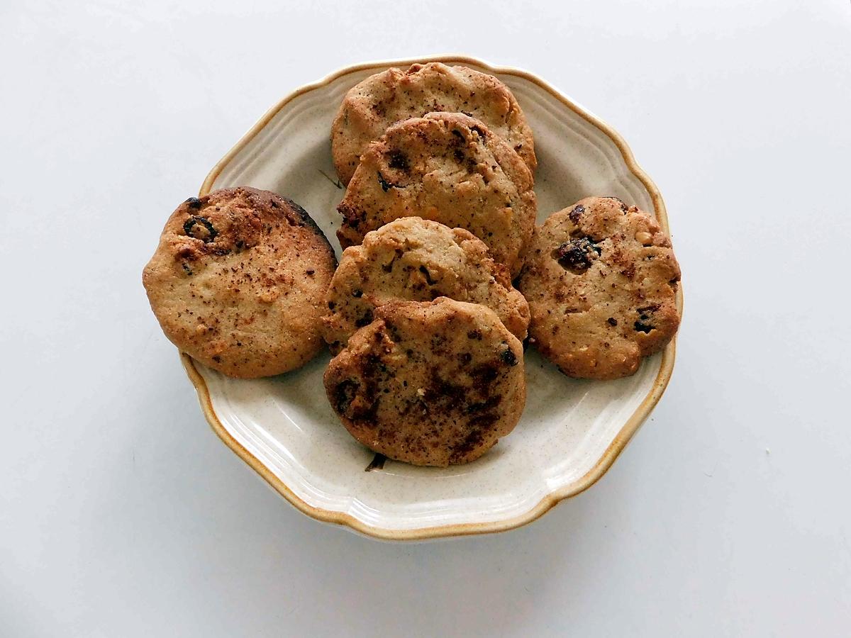 recette Biscuit canneberge et cajou