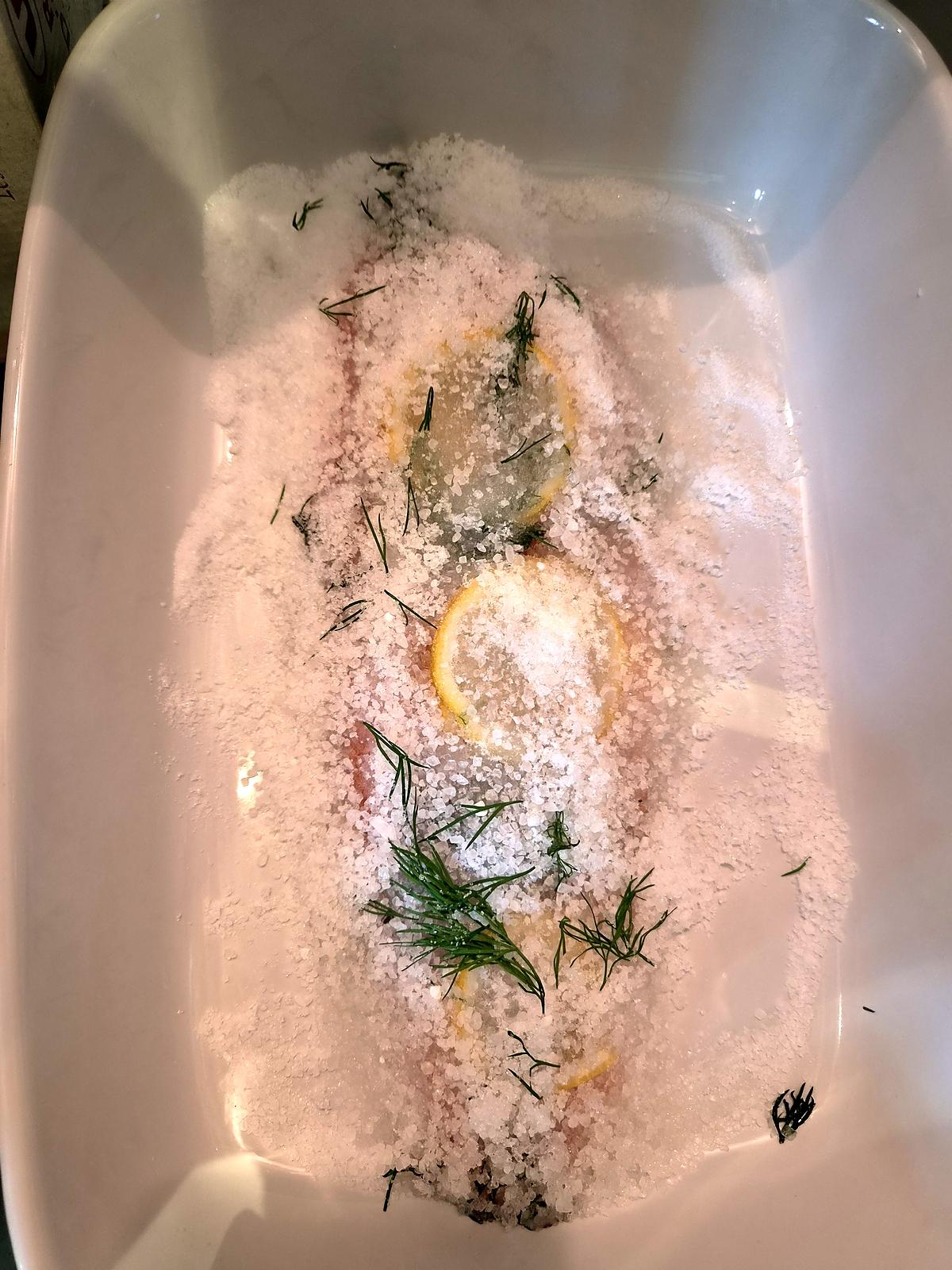 recette Gravlax de Truite Saumonée