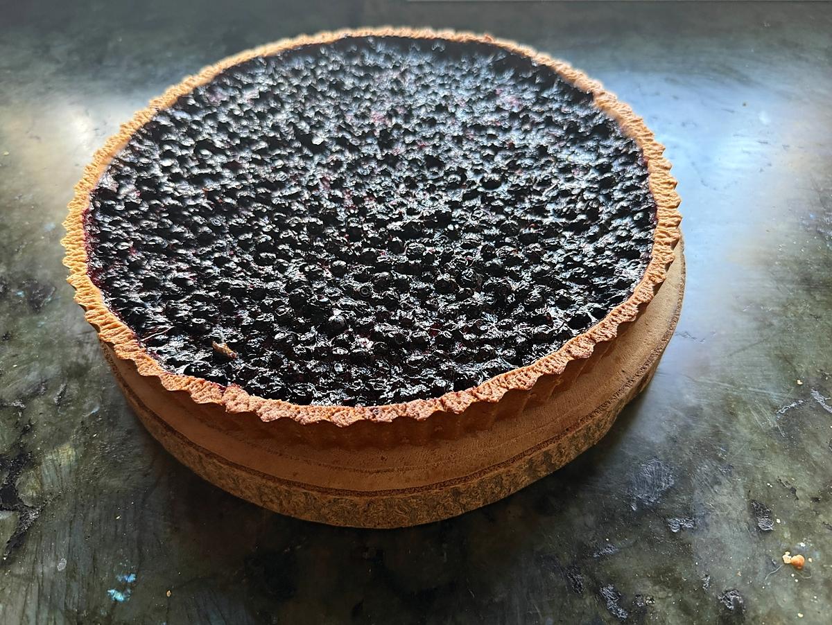 recette Tarte aux myrtilles sauvages