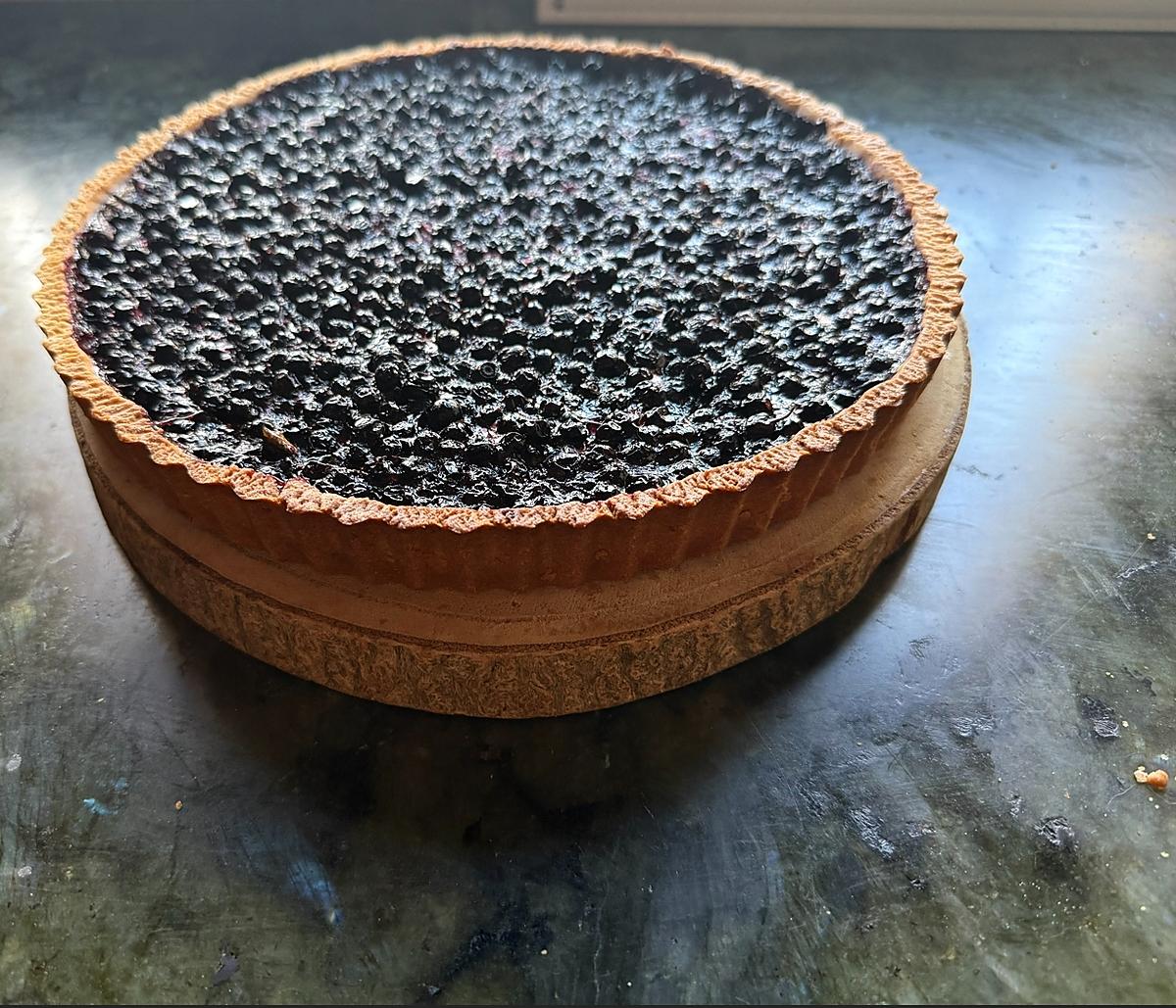 recette Tarte aux myrtilles sauvages