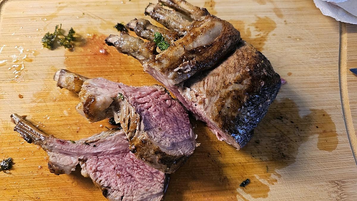 recette Rack d’agneau au four