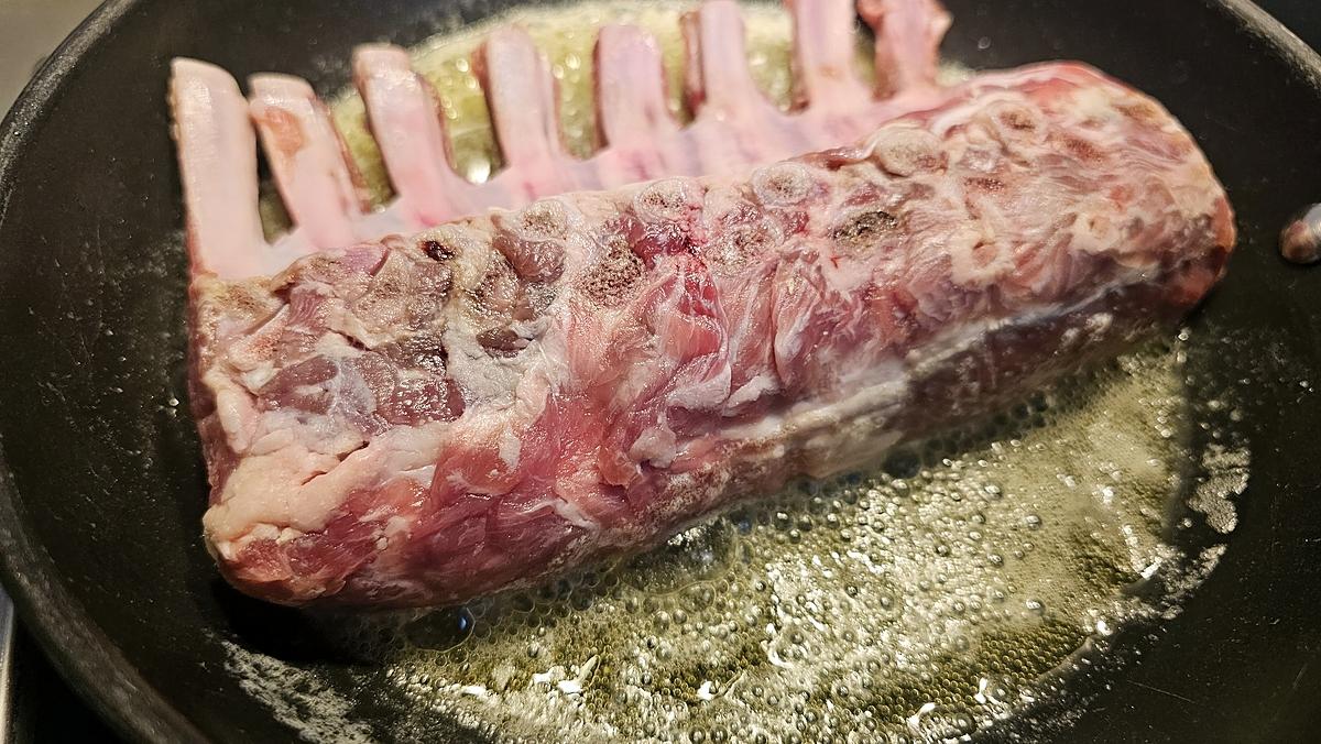 recette Rack d’agneau au four