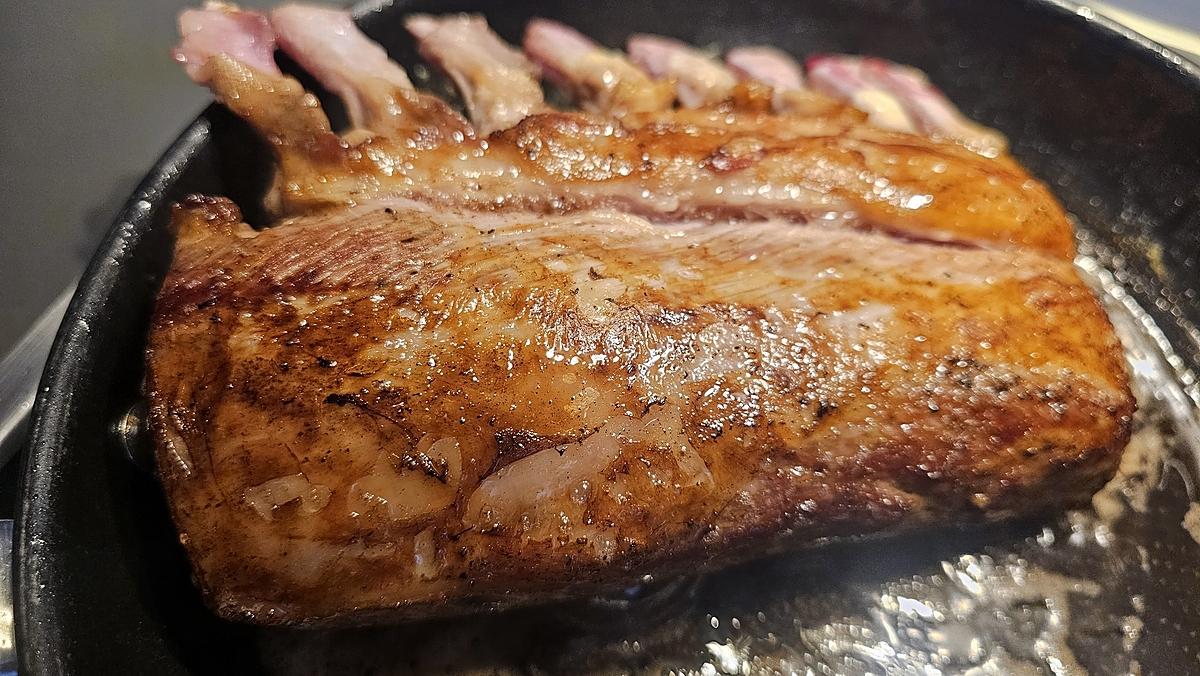 recette Rack d’agneau au four