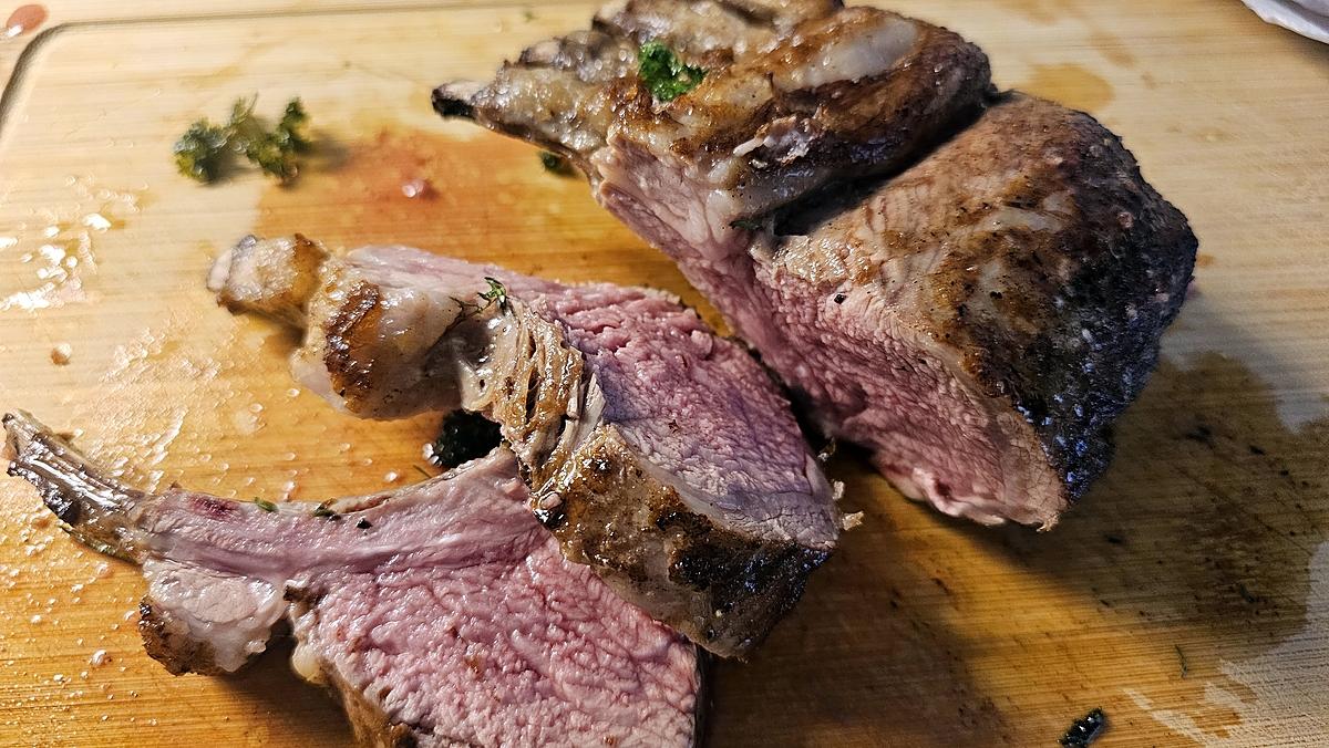 recette Rack d’agneau au four